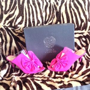 Vince Camuto Pink Women's Mules